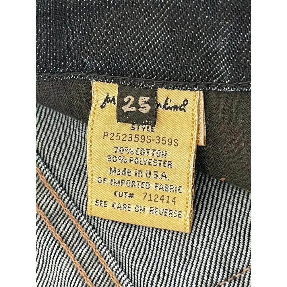 7 Seven For All Mankind Womans 25 Jeans‎ Kate Ankle Dark Wash Stretch USA Made - Picture 6 of 10